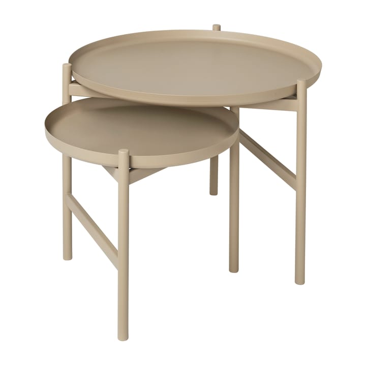 Turner table sidebord Ø70 cm, Grey Broste Copenhagen