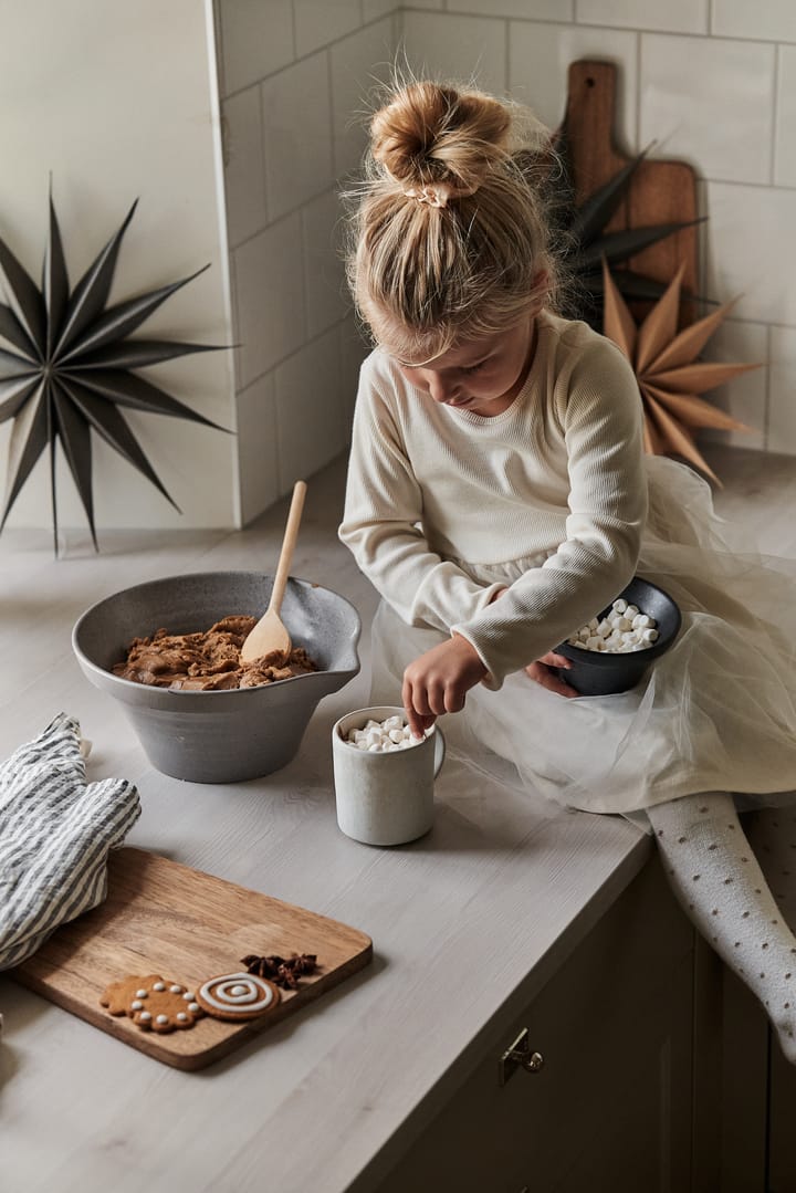 Venok Julestjerne 40 cm, varm grå Broste Copenhagen