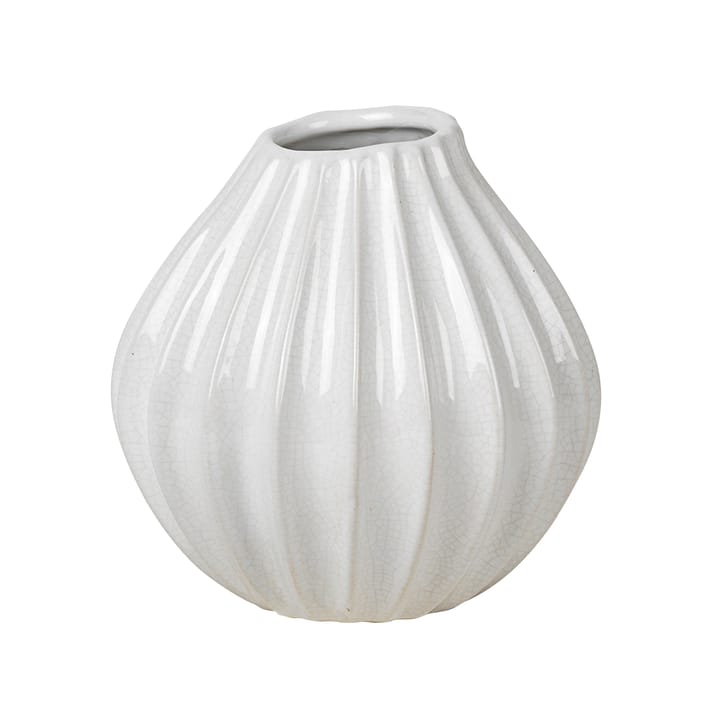 Wide vase ivory, 15 cm Broste Copenhagen