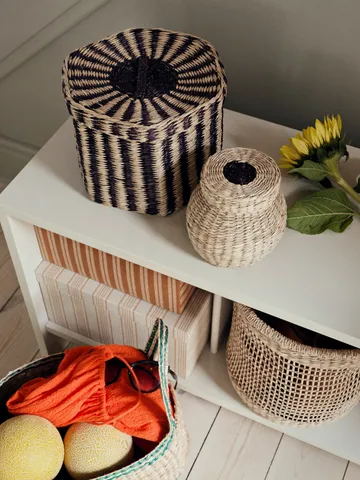 Zues kurv 3 dele - Natural - Broste Copenhagen