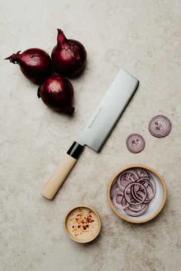 Nakiri grøntsagshakker - Natur, 16,5 cm - Bunmei