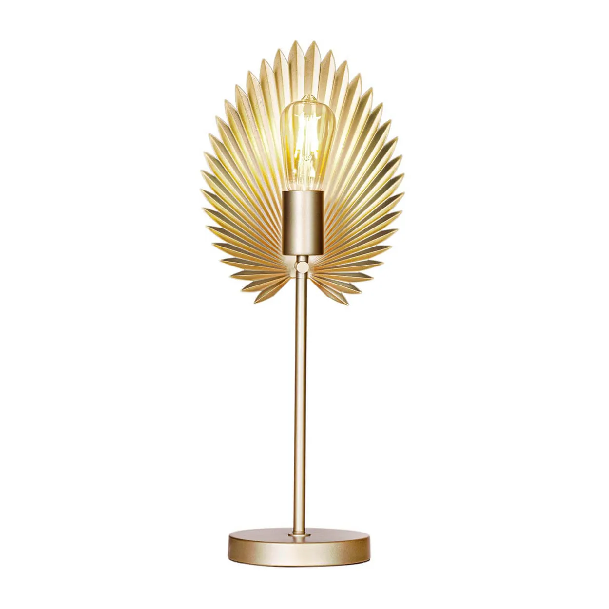 By Rydéns Aruba bordlampe 55 cm Mat guld