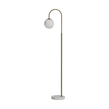Bellagio gulvlampe 163 cm - Messing-hvid - By Rydéns