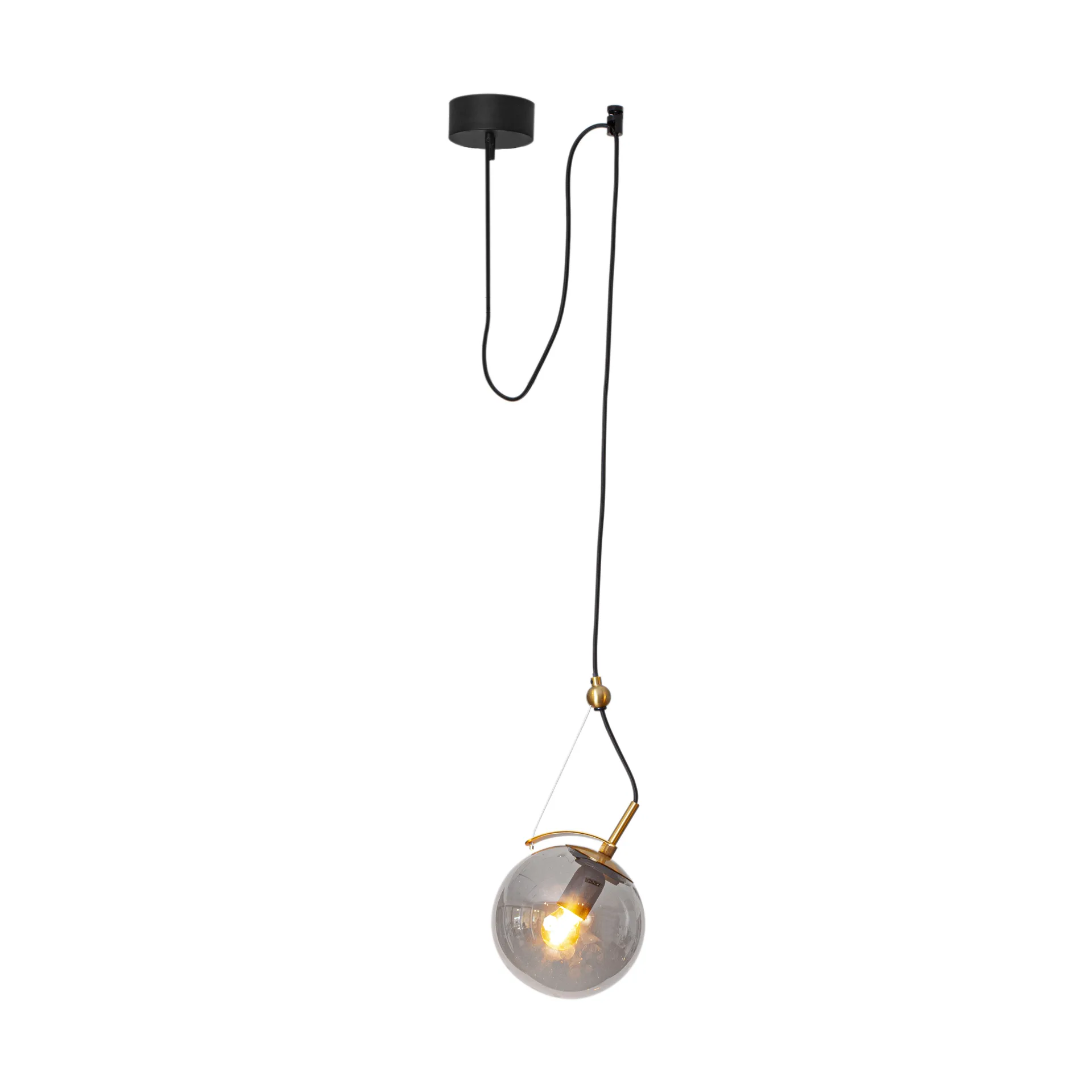 Carry loftlampe 18 cm, 1 grå By Rydéns