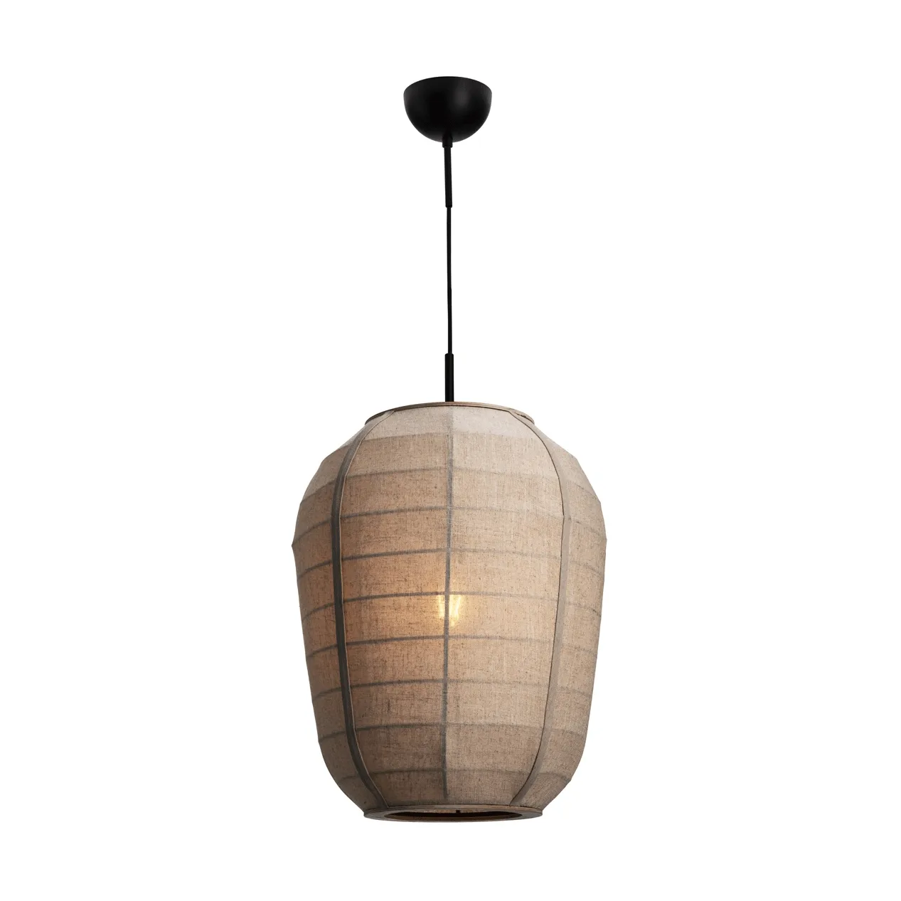 By Rydéns Delino loftslampe Natur, Ø40x50 cm