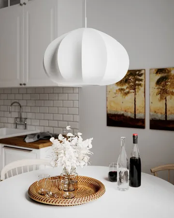 Ebba loftlampe - Hvid, Ø50 cm - By Rydéns