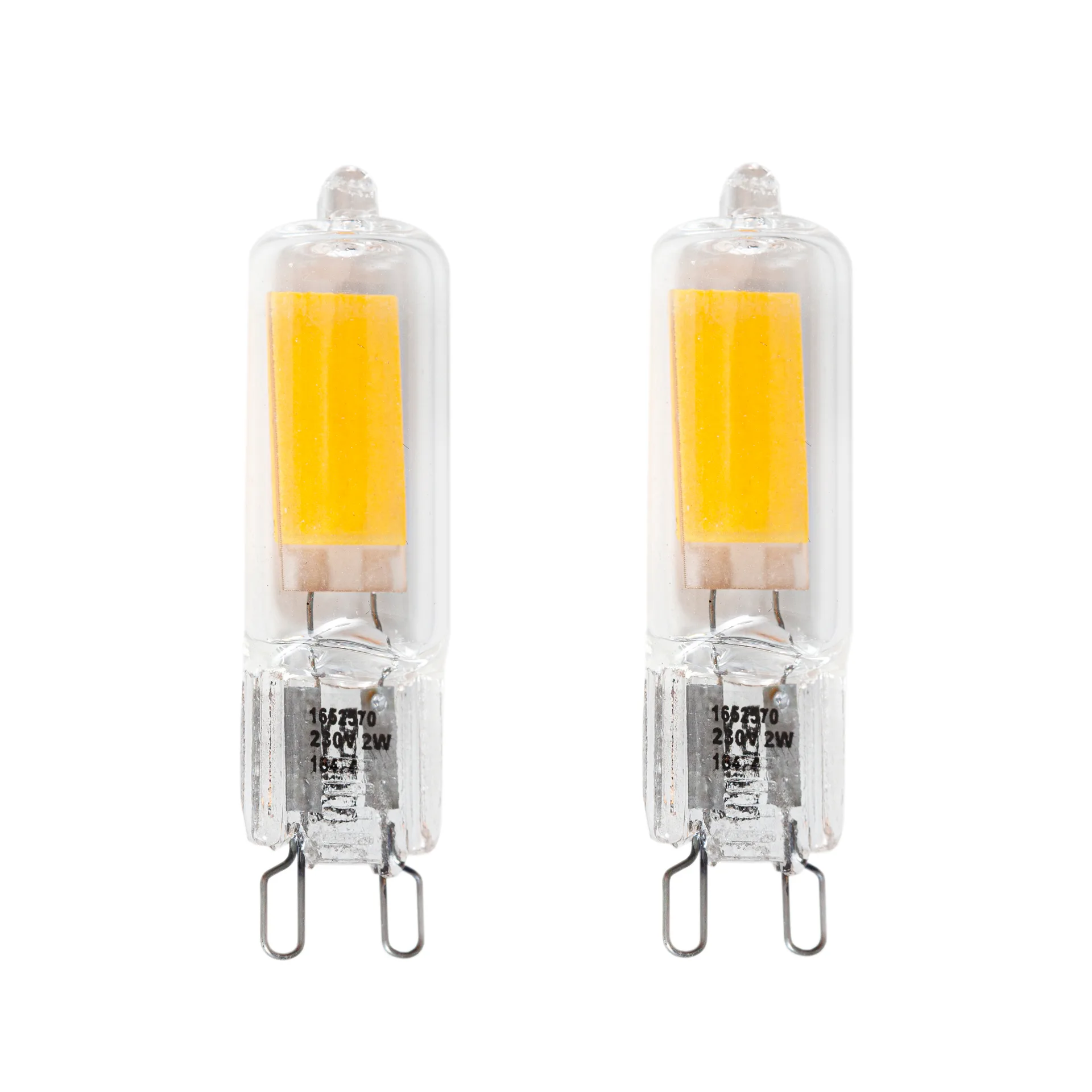 G9 LED 2W dæmpbar lyskilde 2-pak, 2700K 220lm By Rydéns