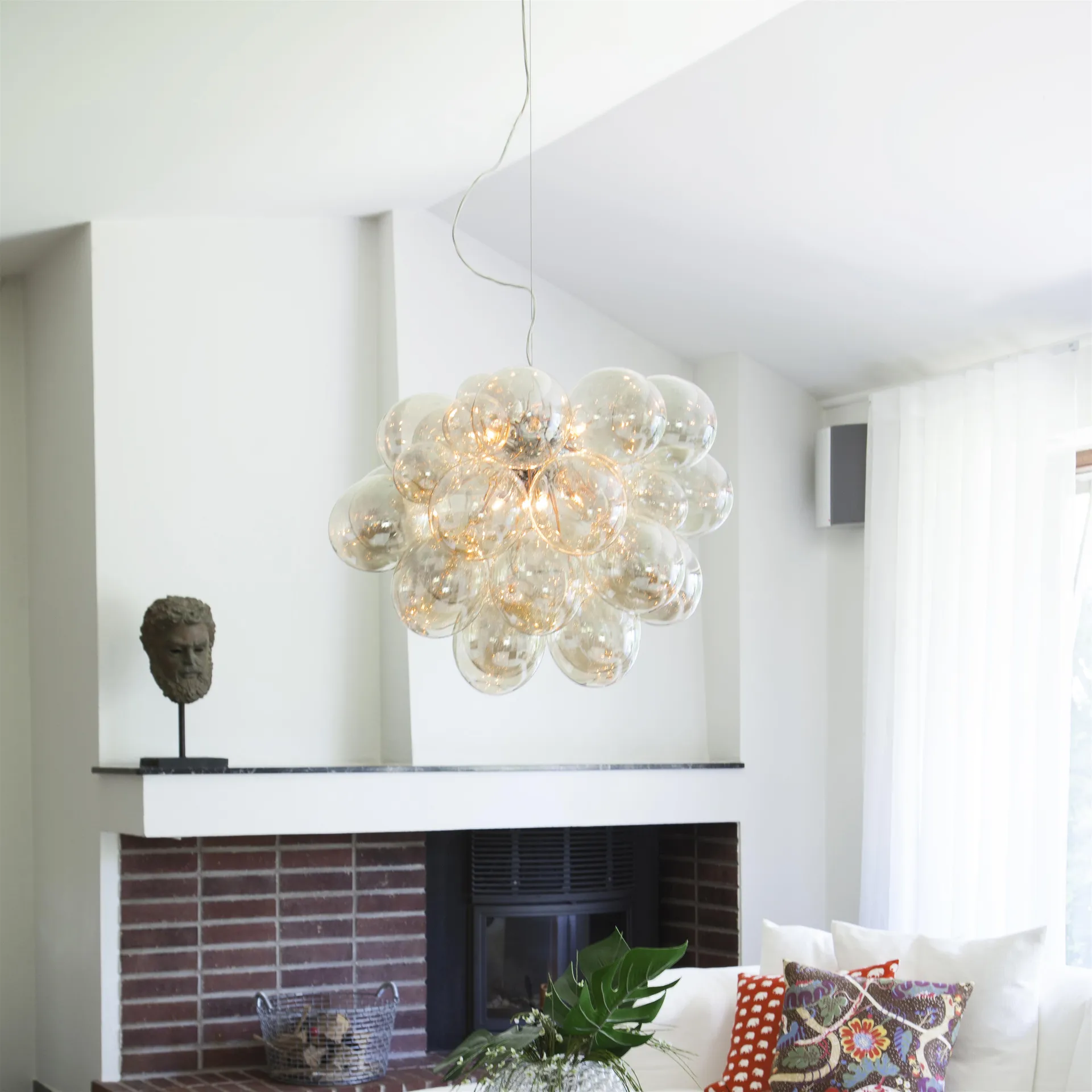 Gross Grande loftlampe, amber By Rydéns