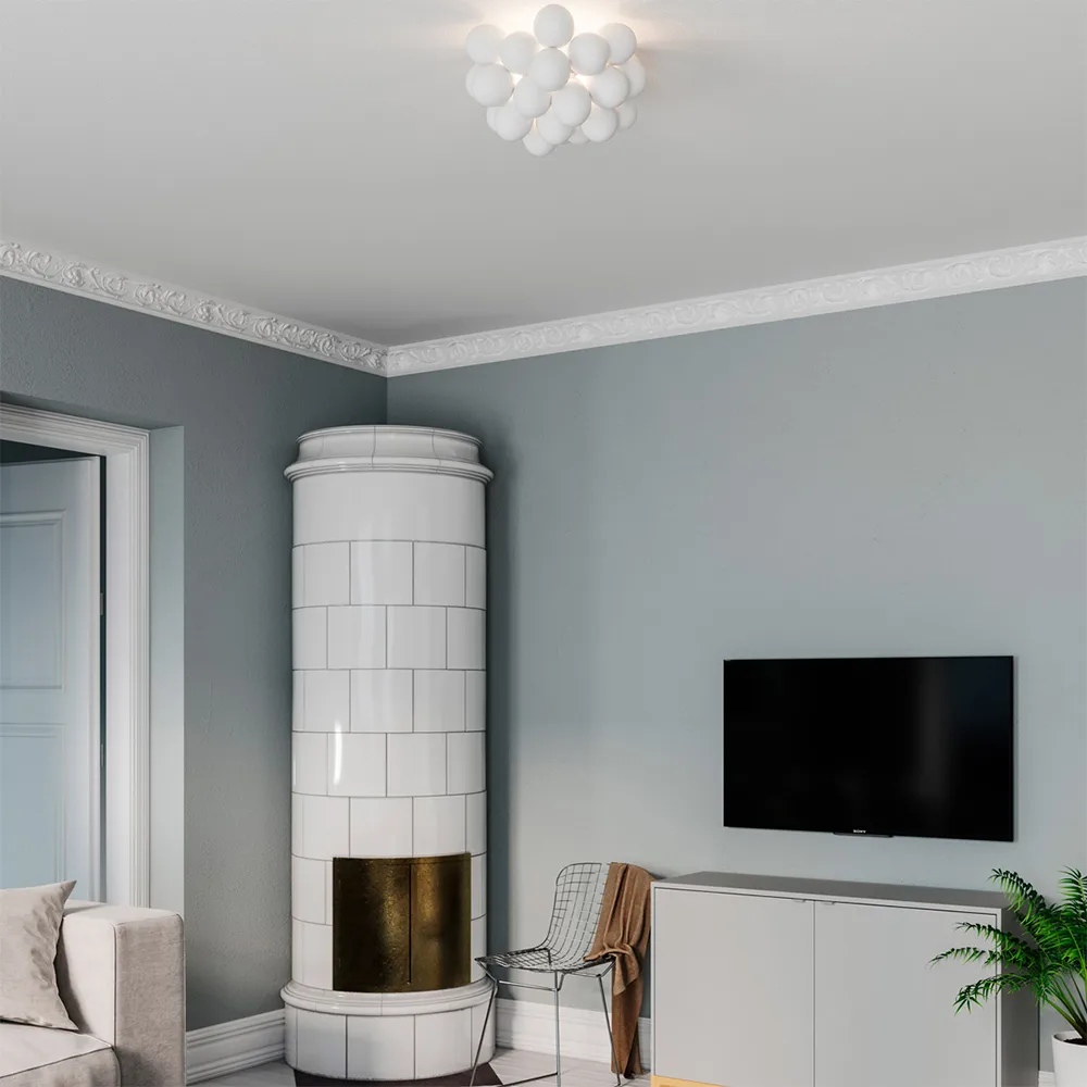 Gross plafond, glas klart, stor By Rydéns