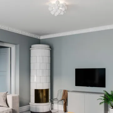 Gross plafond - glas klart, stor - By Rydéns