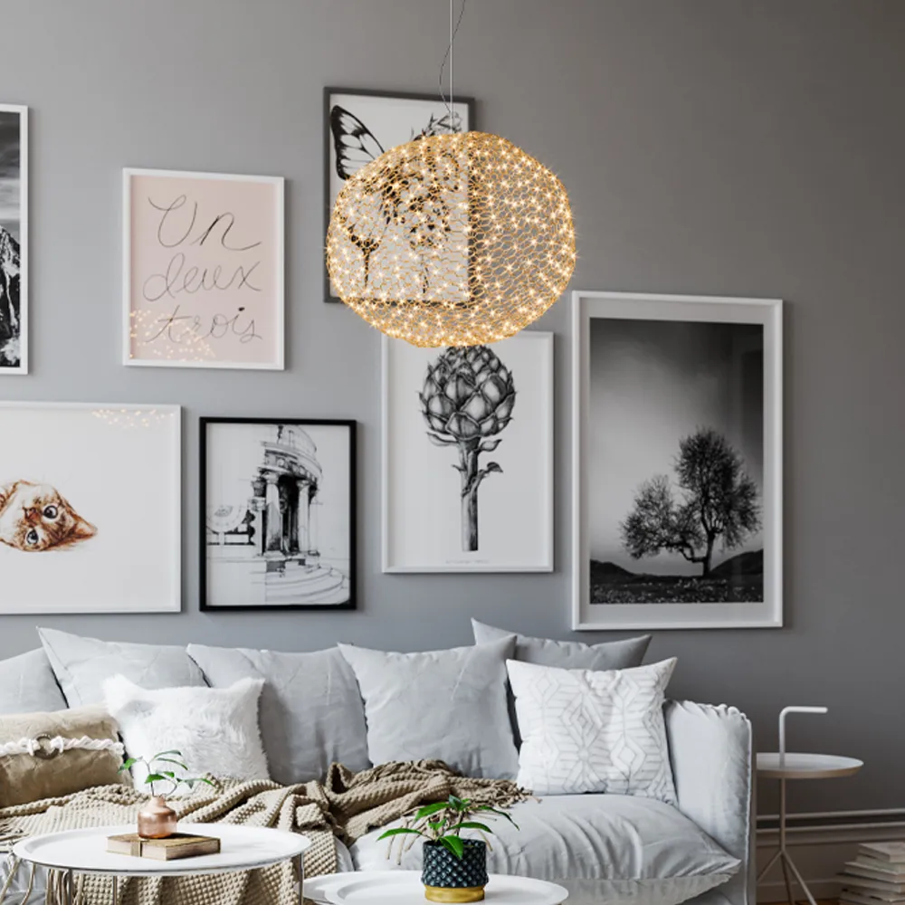 Hayden pendel, Guld, 60 cm By Rydéns