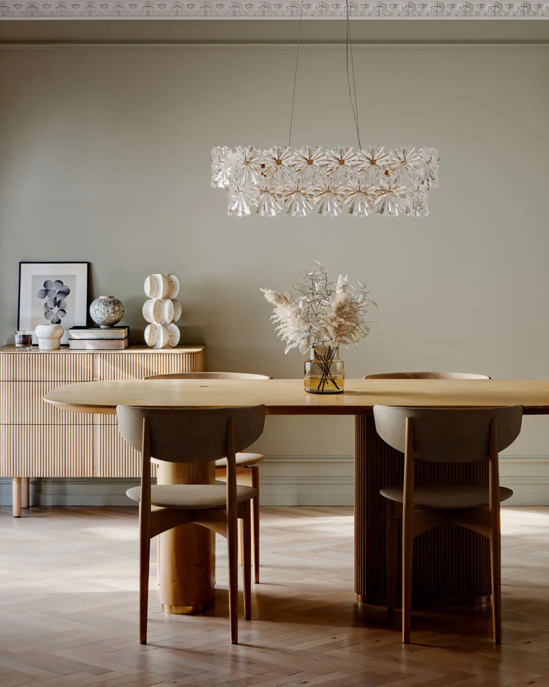 Lorraine Bar loftlampe 75 cm, Messing-klar By Rydéns