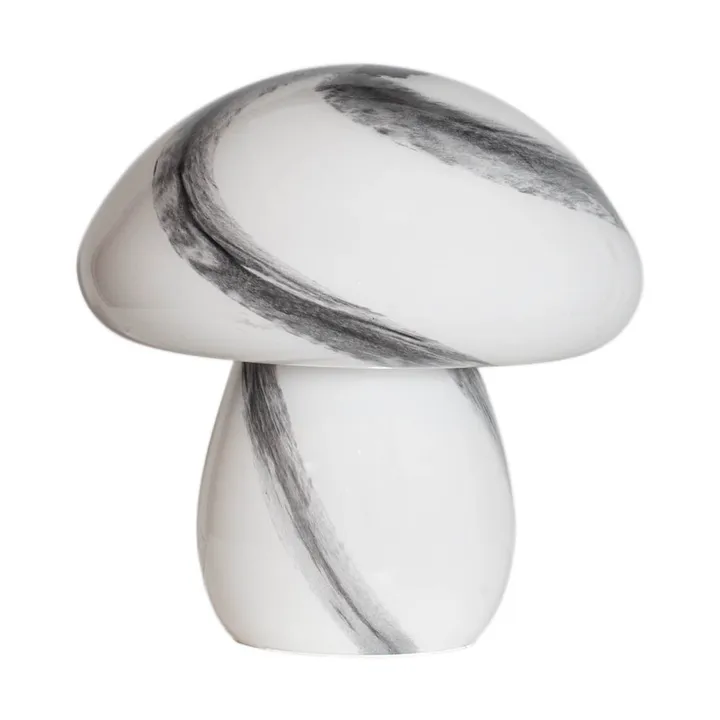 Mira Mushroom bordlampe 30 cm - Hvid-sort - By Rydéns