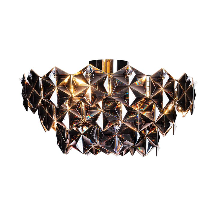 Monarque plafond-loftslampe, Krom-sort By Rydéns