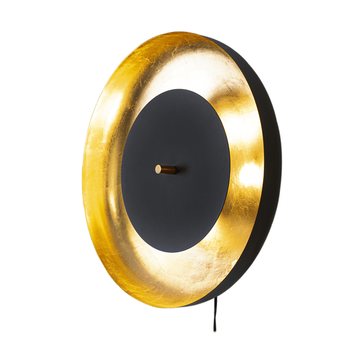Shelby væglampe 50 cm - Sort-guld - By Rydéns