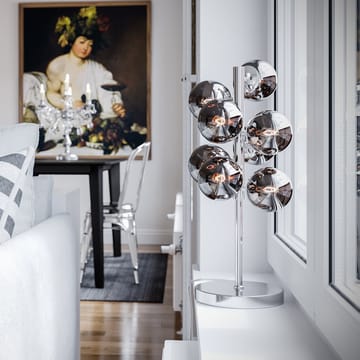 Splendor bordlampe - Krom/Røggrå - By Rydéns