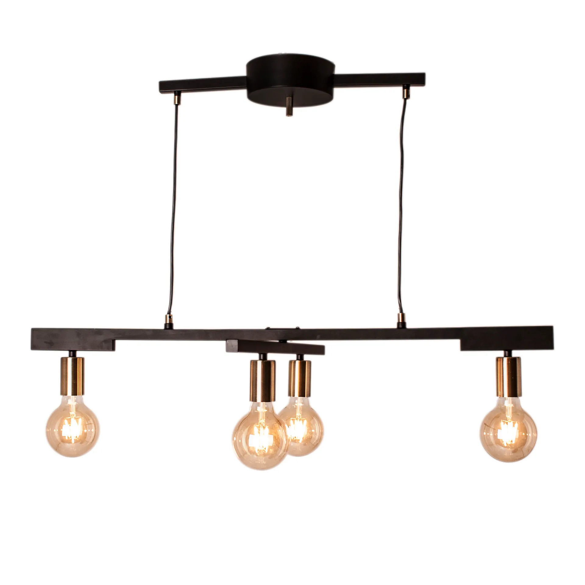 Zeona loftslampe, Mat sort By Rydéns