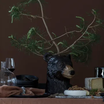 Bear vase - Brun - Byon