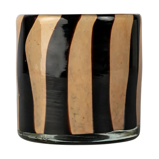 Byon Calore fyrfadsstage XS Ø10 cm Black/Beige