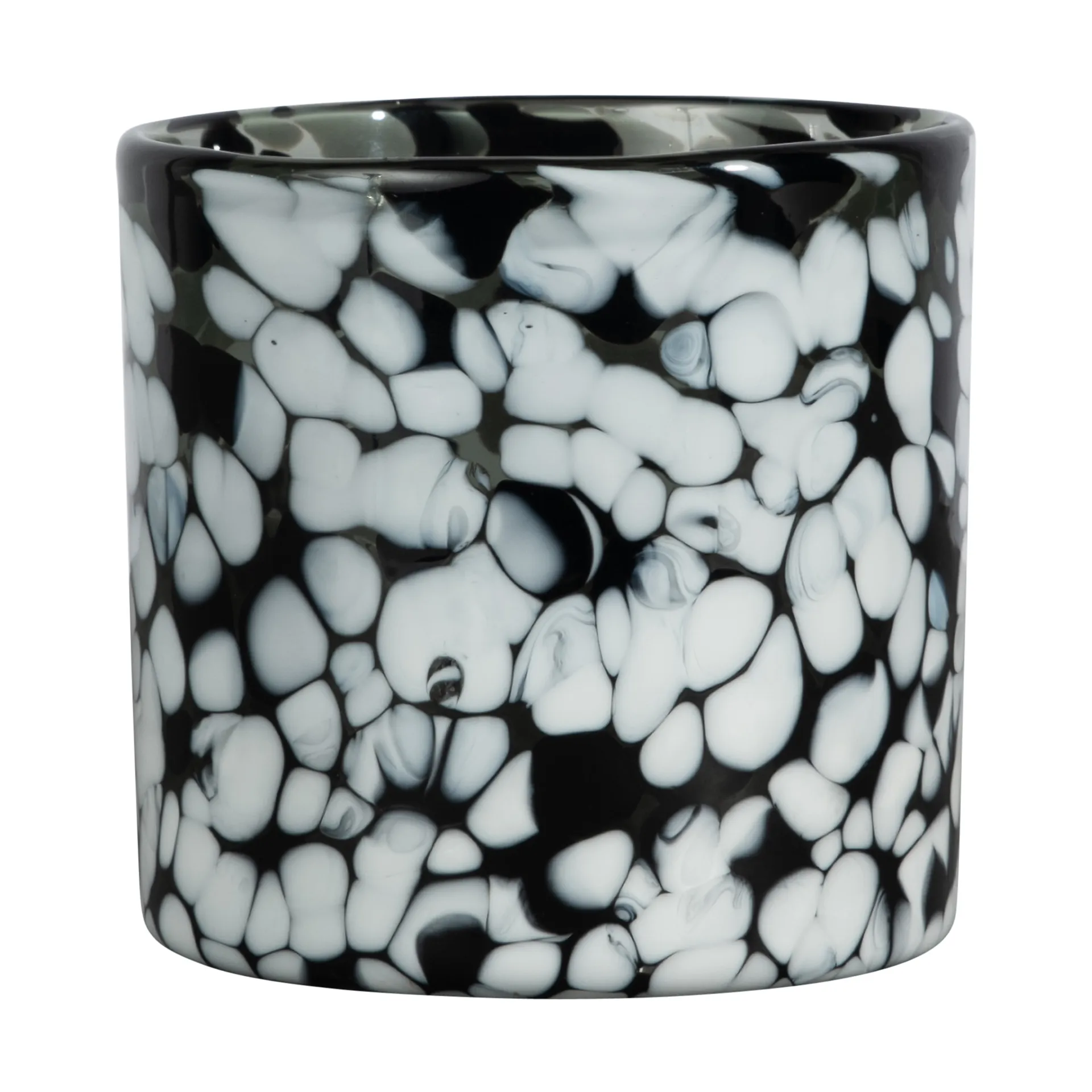 Byon Calore fyrfadsstage XS Ø10 cm Black/White