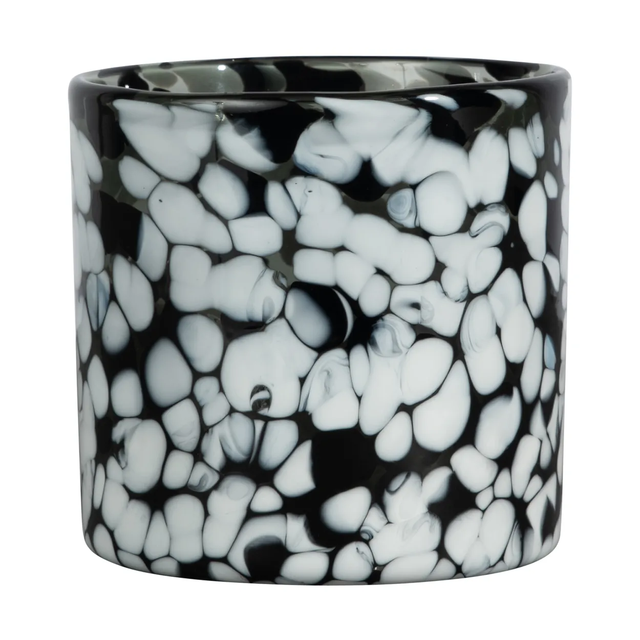 Byon Calore fyrfadsstage XS Ø10 cm Black/White