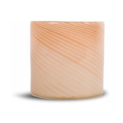 Calore fyrfadsstage XS Ø10 cm, Rosa-beige Byon