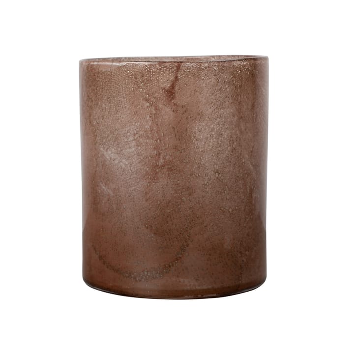 Calore fyrfadsstage/vase L Ø20 cm, Rusty red Byon