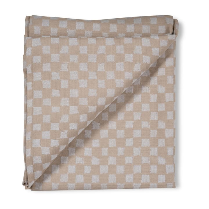 Checked borddug 150x250 cm - Beige - Byon