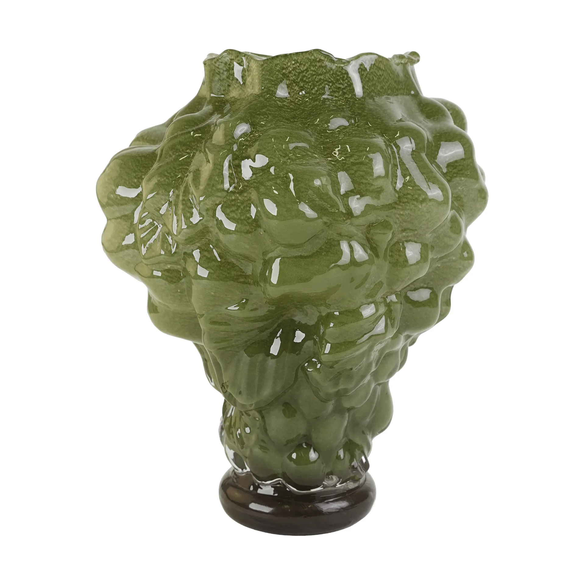 Fiano vase, Grøn, Ø23x28 cm Byon