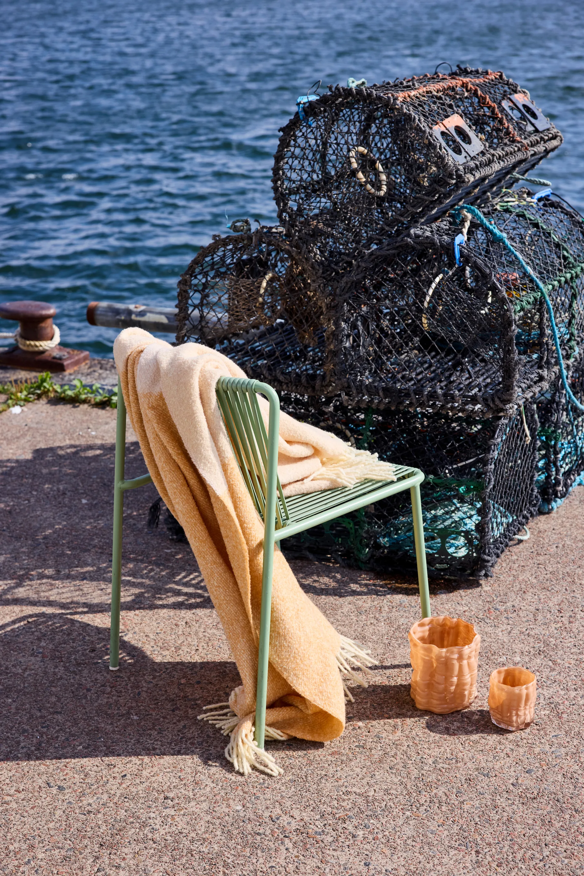 Franca plaid 130x170 cm, Fersken Byon