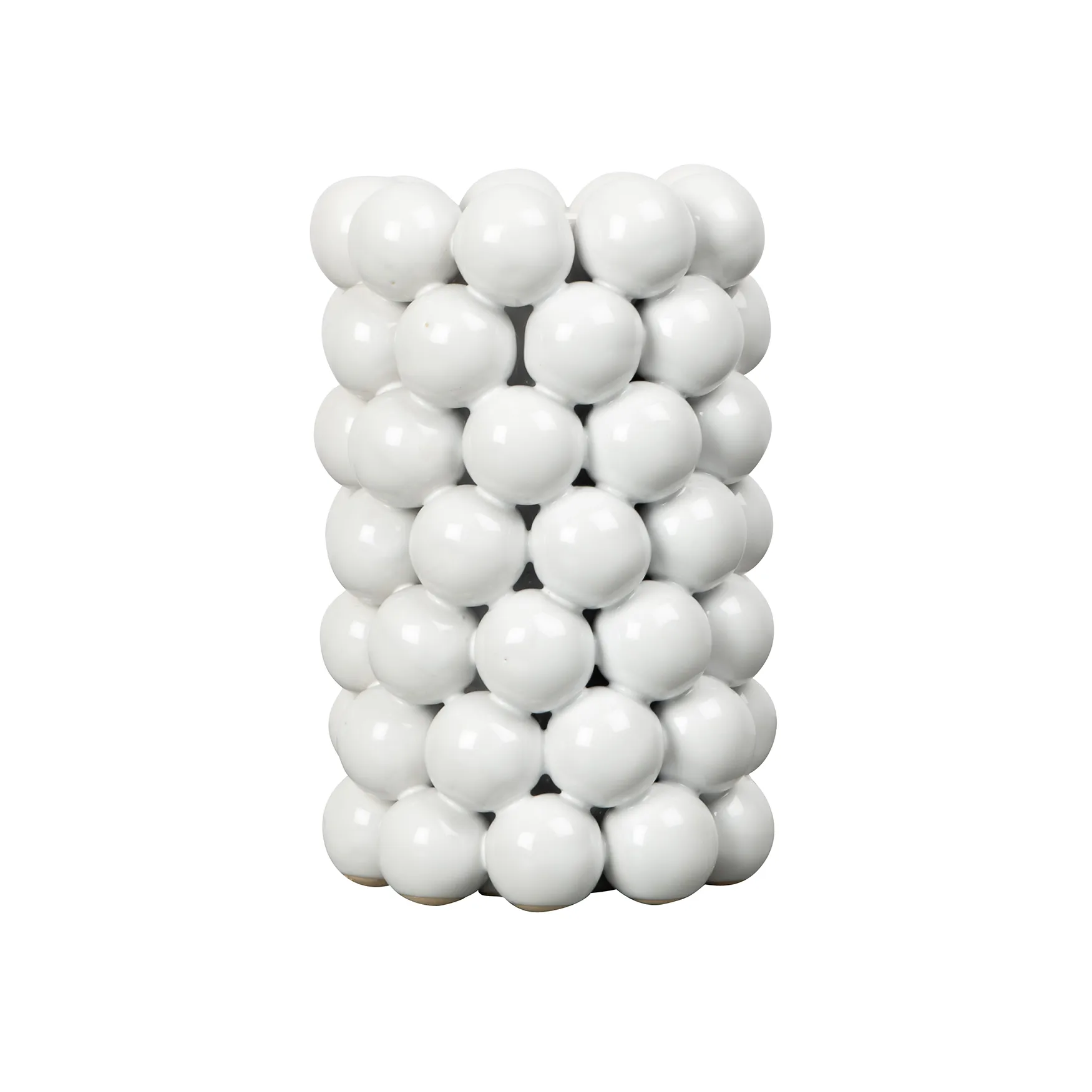 Globe vase 18,5 cm, Hvid Byon