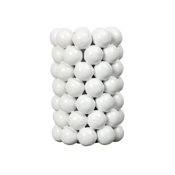 Globe vase 18,5 cm, Hvid Byon