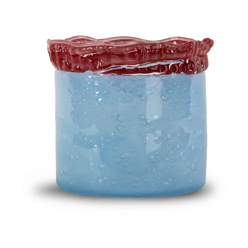 Byon Lara fyrfadsstage M 15 cm Lyseblå