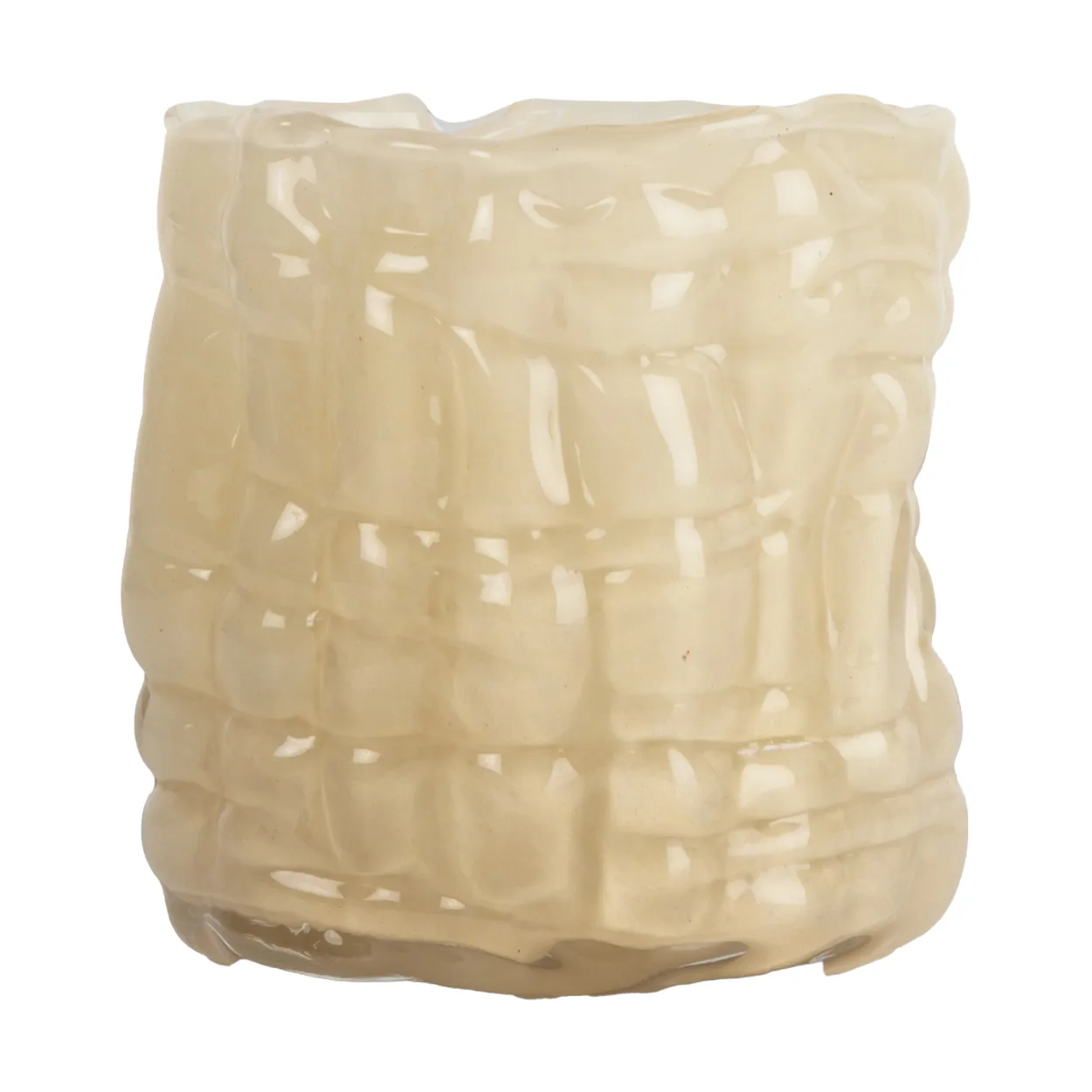 Byon Laranne fyrfadsstage Ø10 cm Beige