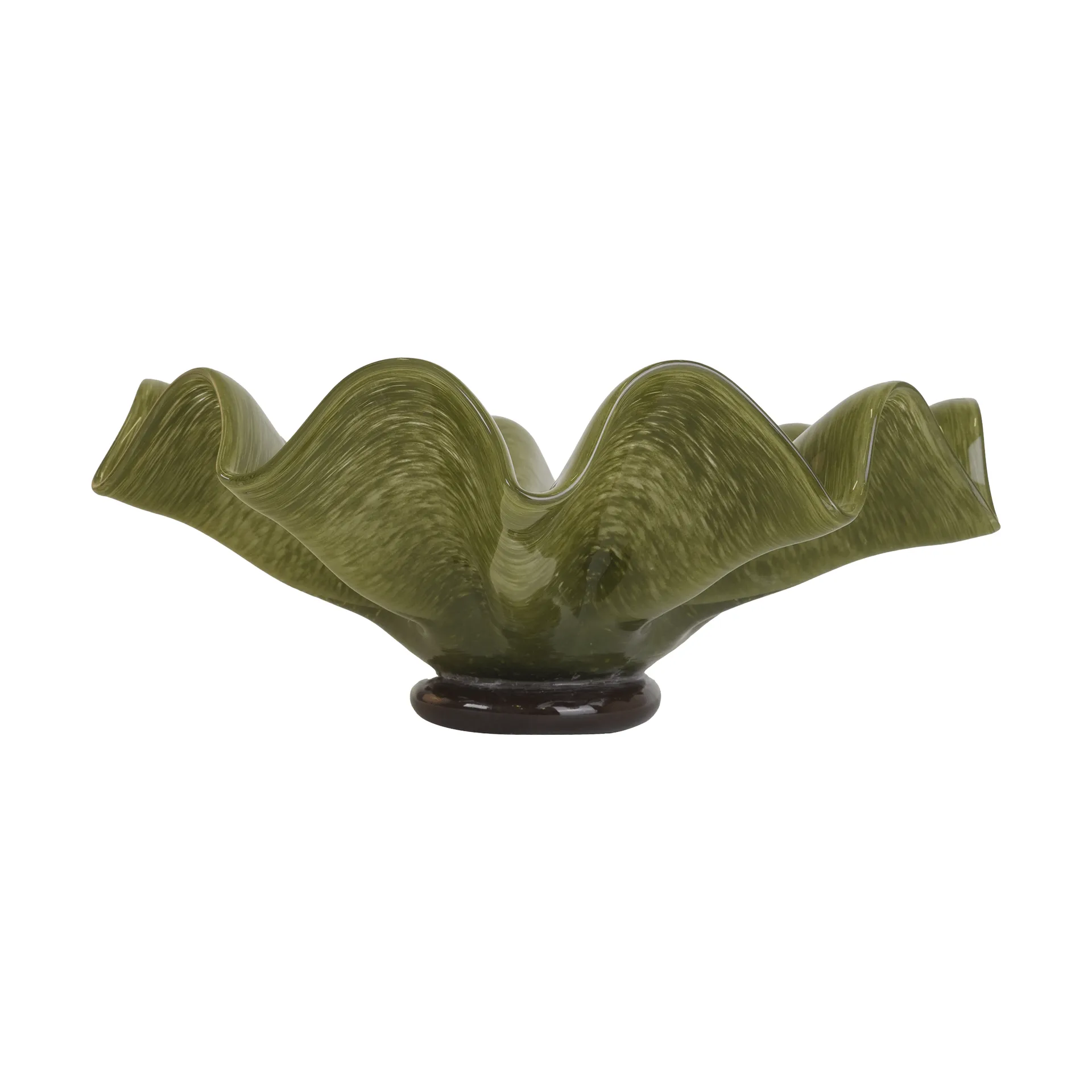 Byon Lorin skål L, Ø30x11 cm, Grøn