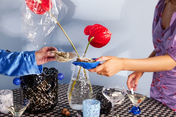 Messy vase-vinkøler, Sort-blå Byon