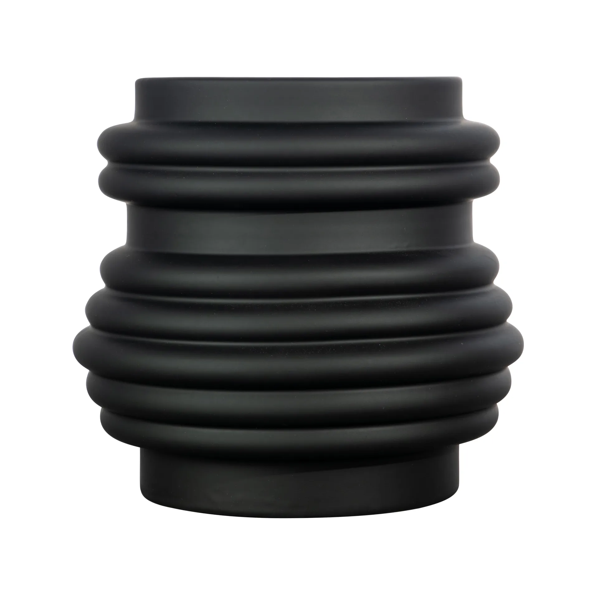 Mila vase 25 cm, Sort Byon