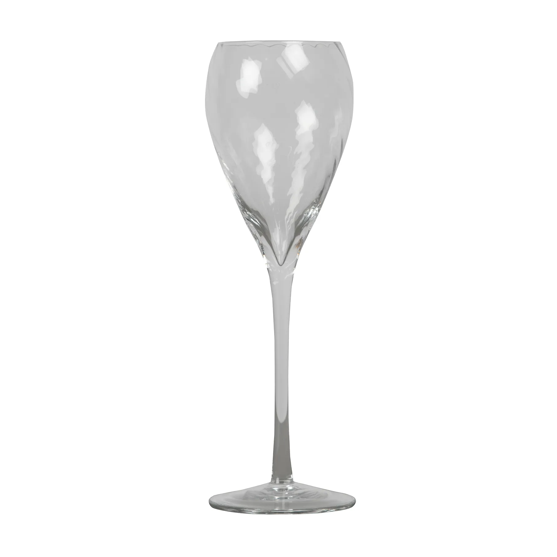 Opacity champagneglas, Klar Byon