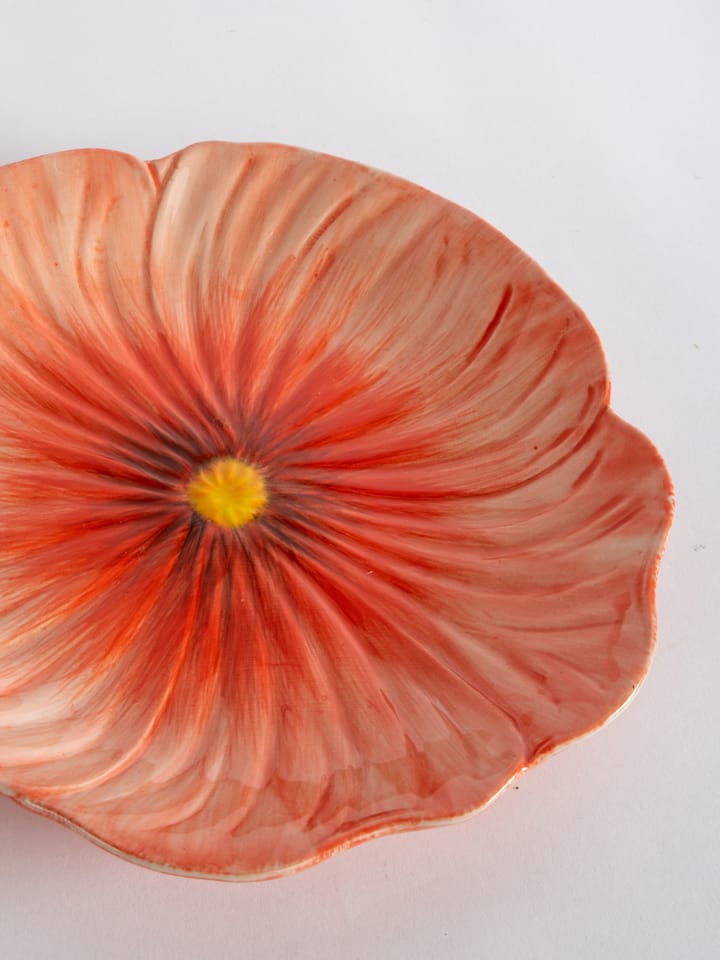 Poppy asiet 20,5x21 cm, Rød Byon