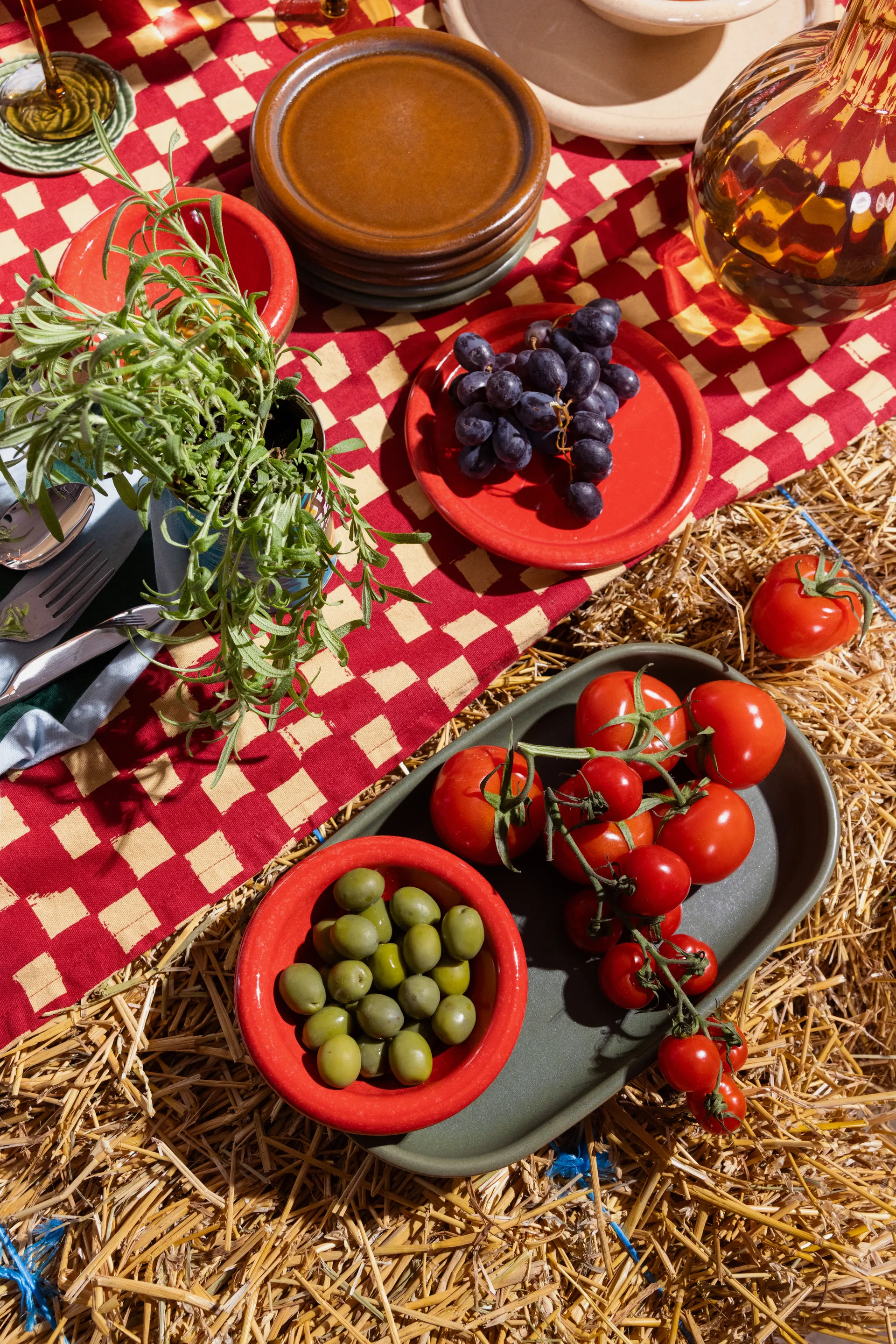 Porto asiet lille Ø17 cm, Brun Byon