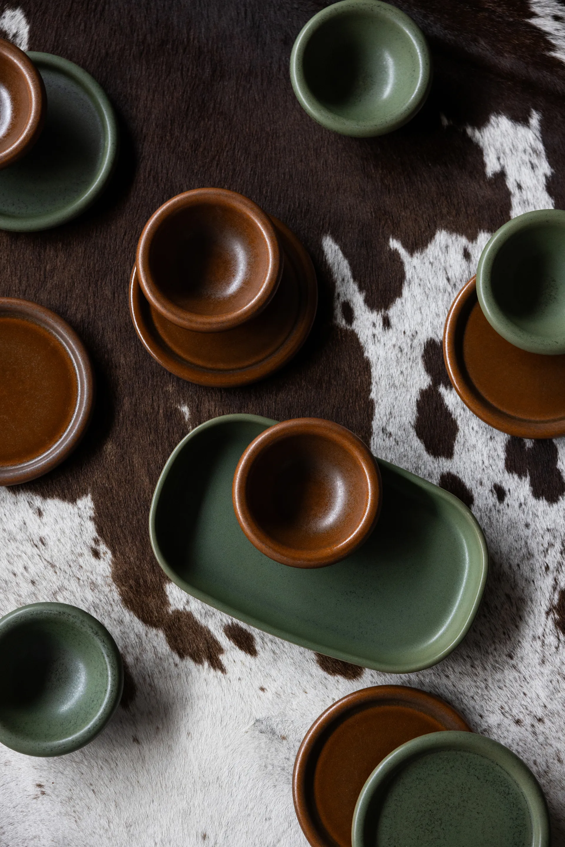 Porto asiet lille Ø17 cm, Grøn Byon