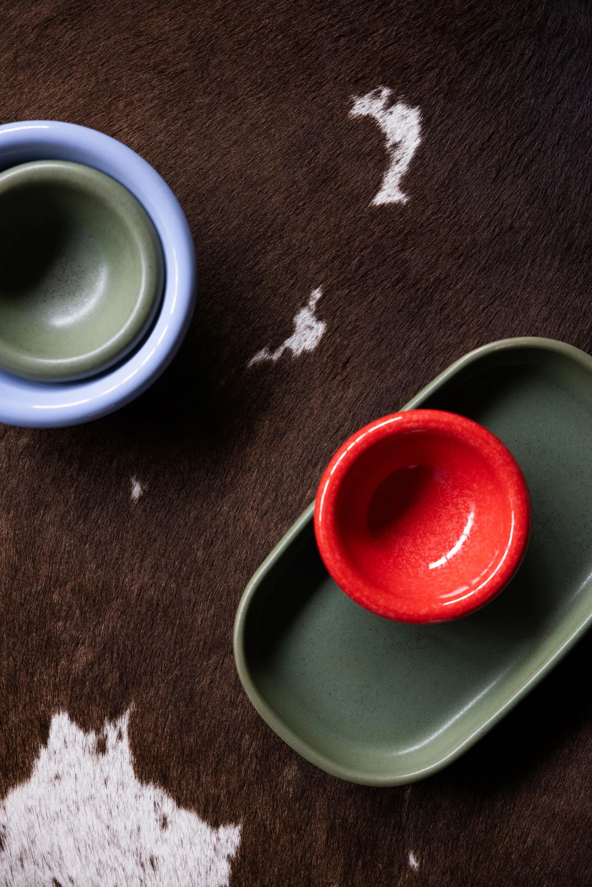 Porto serveringsfad 18x30 cm, Grøn Byon