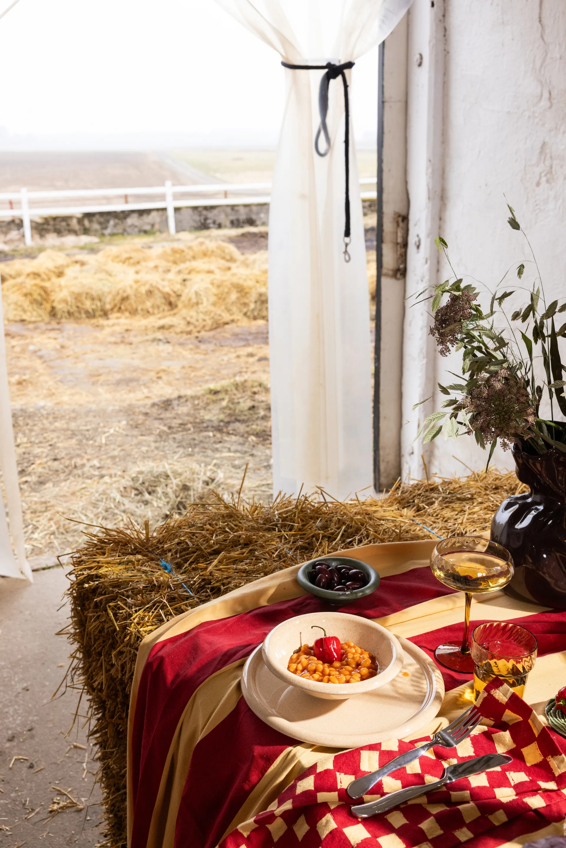 Porto skål lille Ø13 cm, Grøn Byon