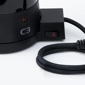 C3 Perkulator Design sort - 6 kopper - C3