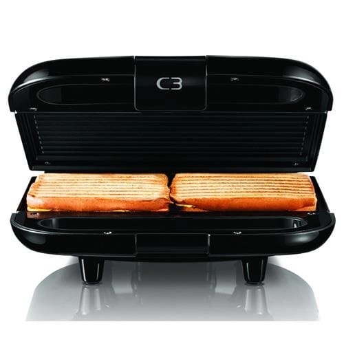 Ciabatta 2 sandwichgrill - Sort - C3