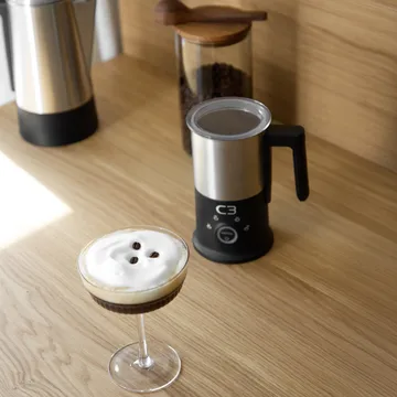 Design mælkeskummer MF700 - Børstet rustfrit stål - C3