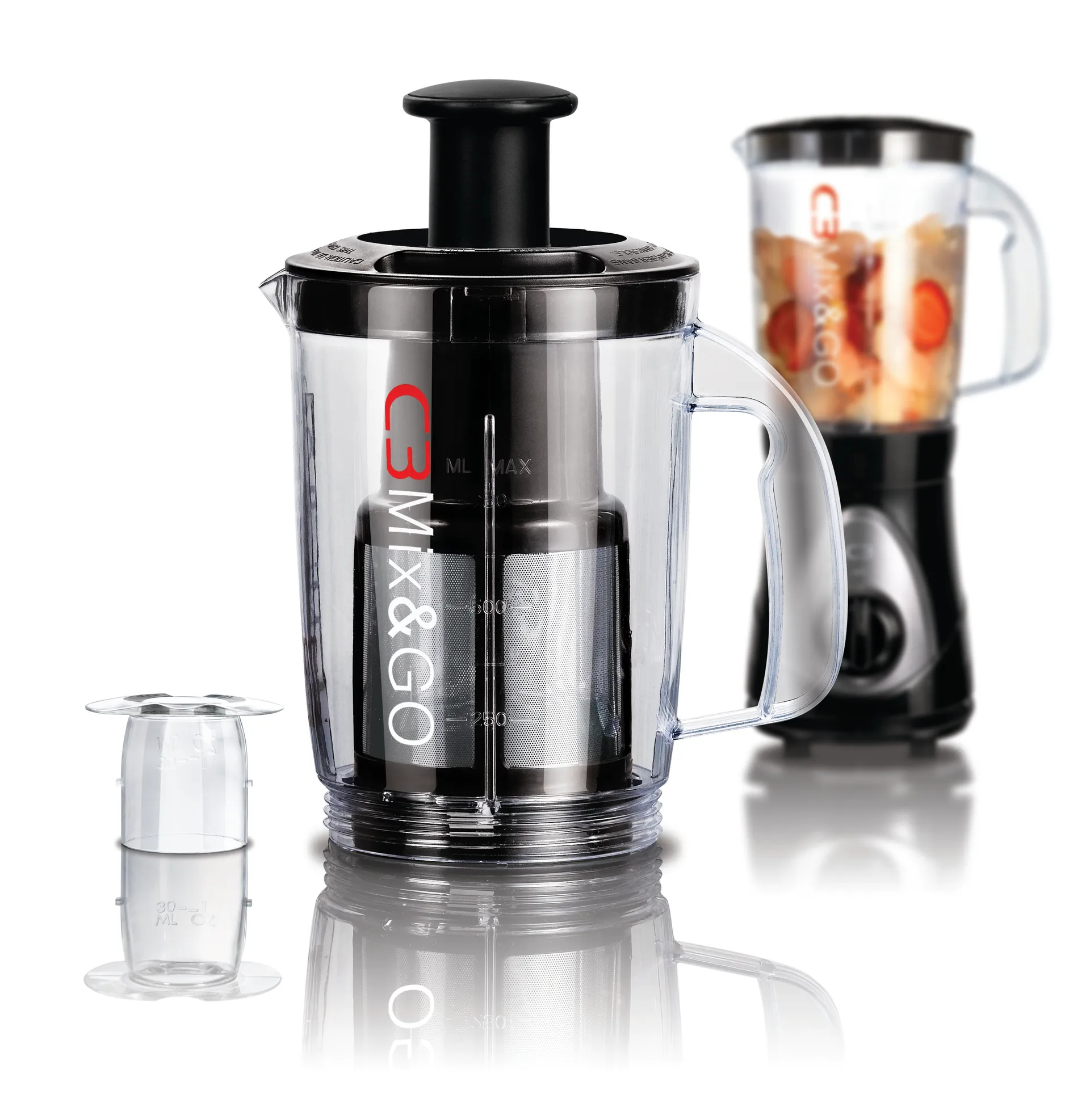 Juicekande Mix&Go, Sort C3