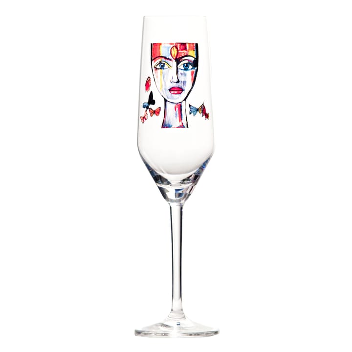 Butterfly Messenger champagneglas, 30 cl Carolina Gynning