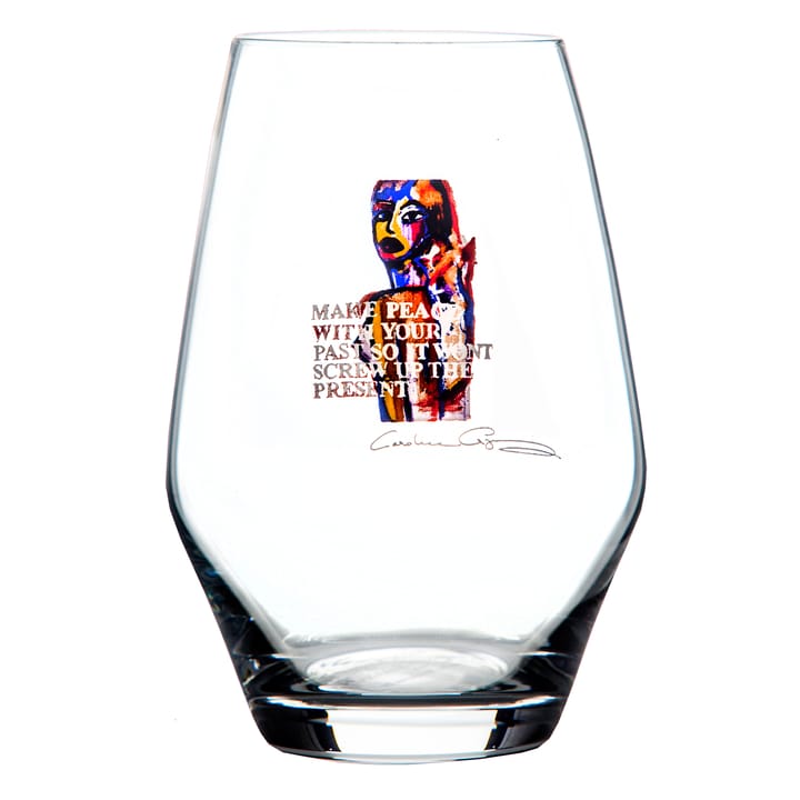 Make Peace glas, 35 cl Carolina Gynning