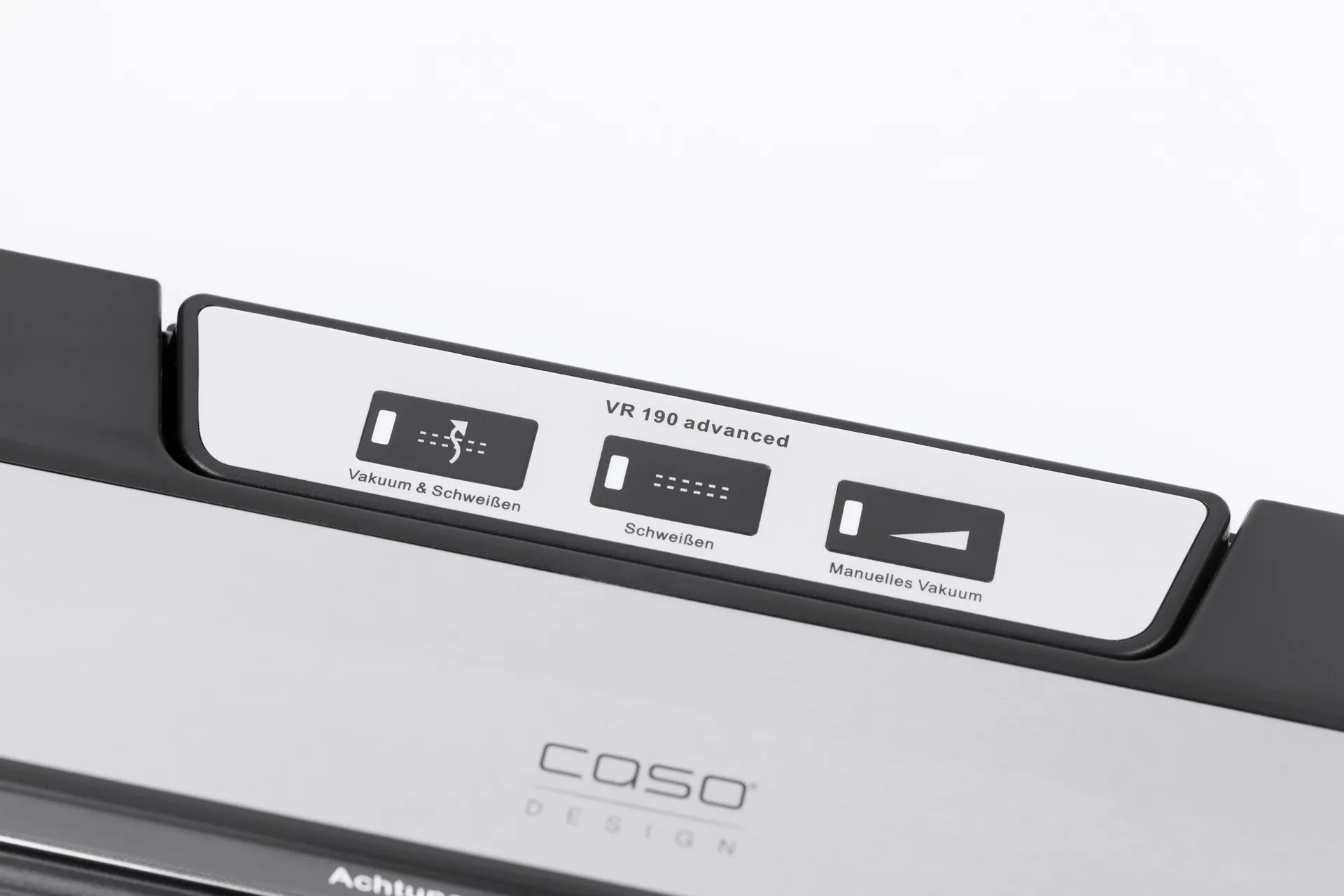 Caso Advanced Multi-cycle vakuummaskine, Stål-sort Caso